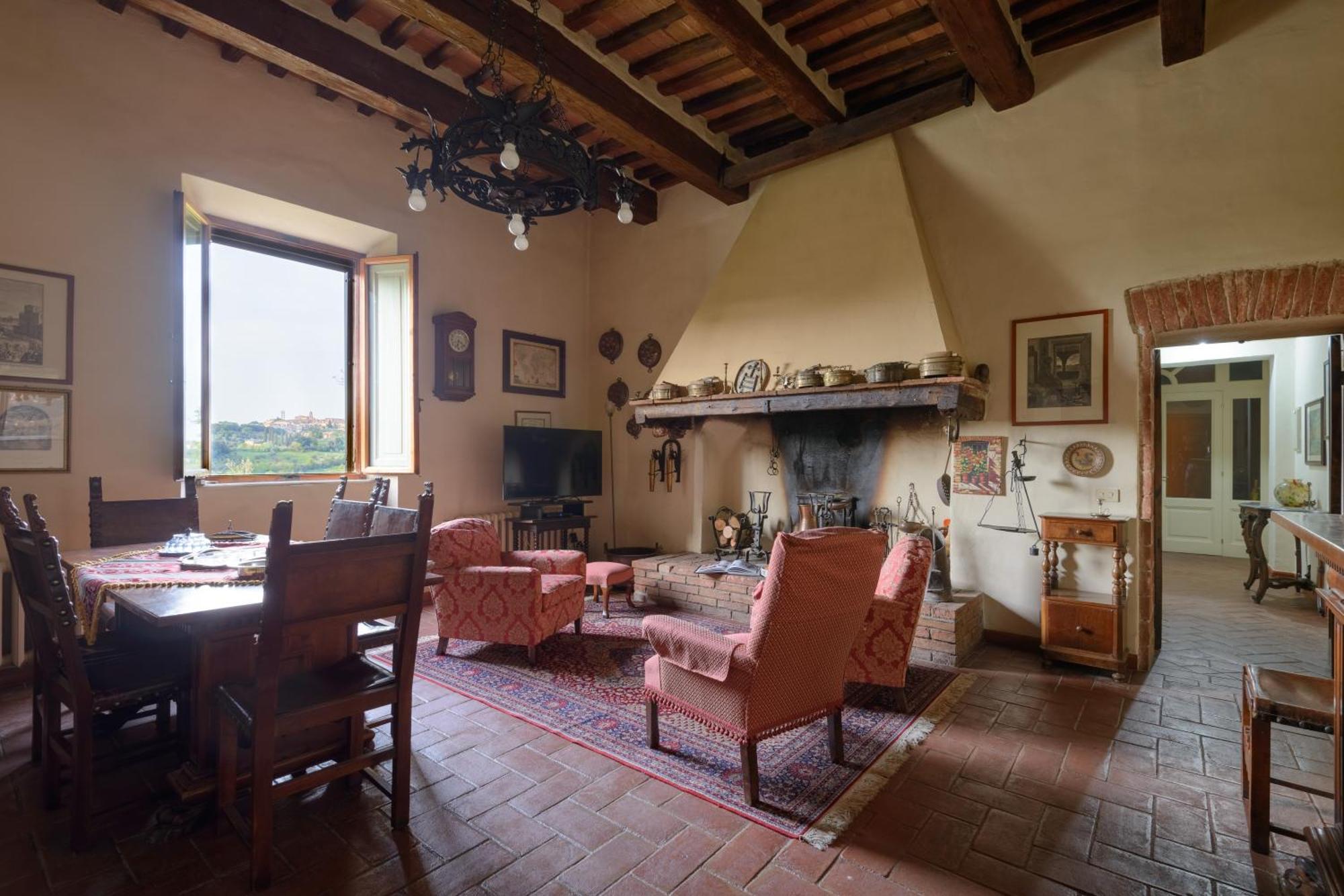 Al Glicine Di Sant'Abondio Villa Siena Luaran gambar