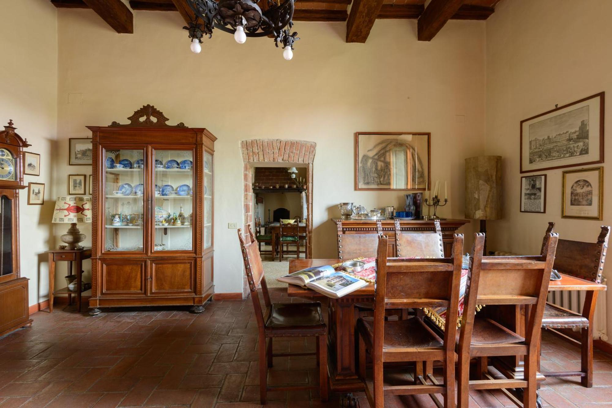 Al Glicine Di Sant'Abondio Villa Siena Luaran gambar