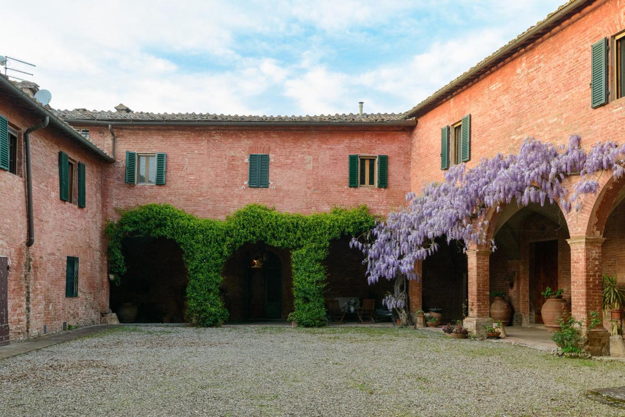 Al Glicine Di Sant'Abondio Villa Siena Luaran gambar